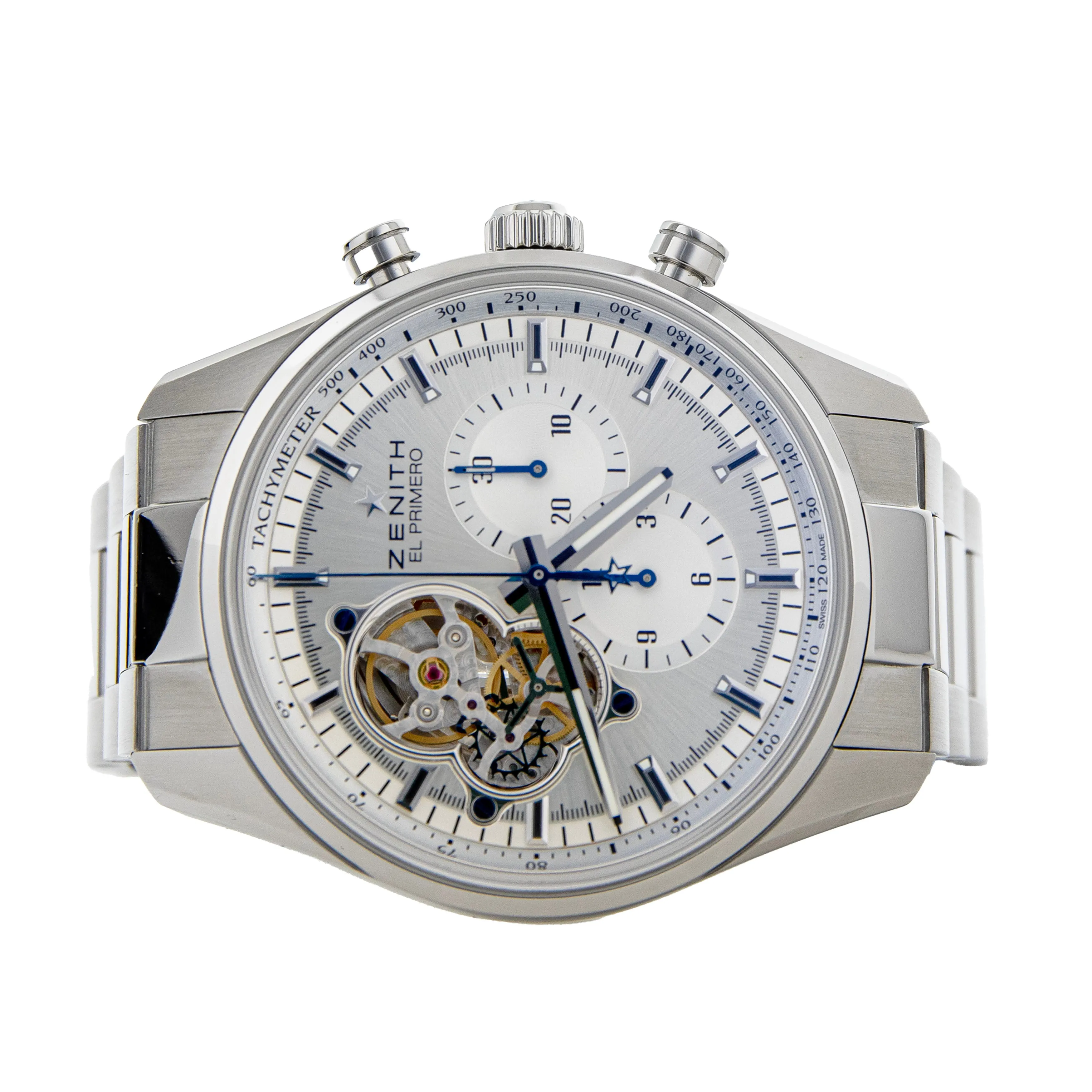 Zenith Chronomaster El Primero Steel Silver 42mm 03.2040.4061/01.C494 Full Set