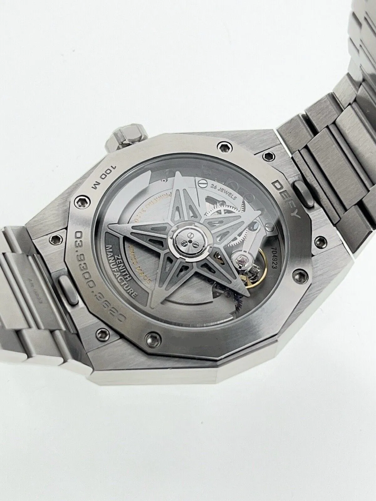 Zenith Defy Skyline Steel Blue 41mm Automatic Automatic Men’s Watch 03.9300.3620