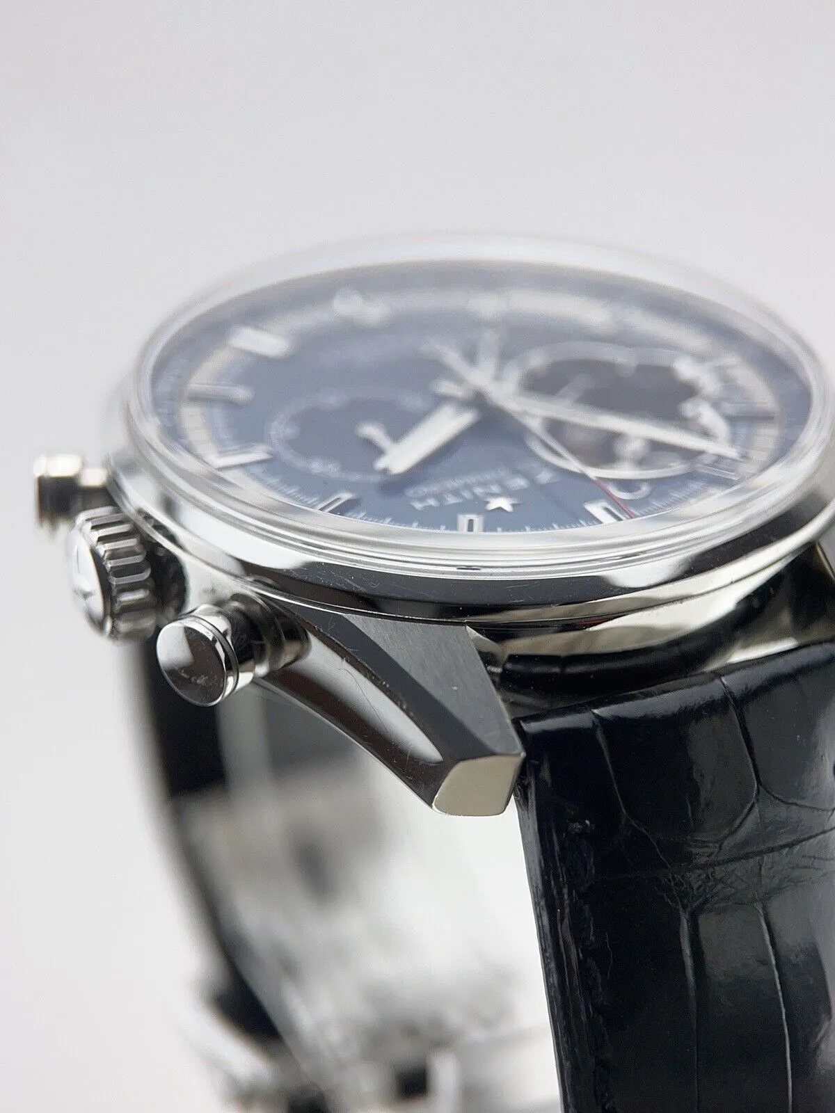 Zenith El Primero Chronomaster Steel Blue 42mm Automatic Mens Watch 03.2085.4021