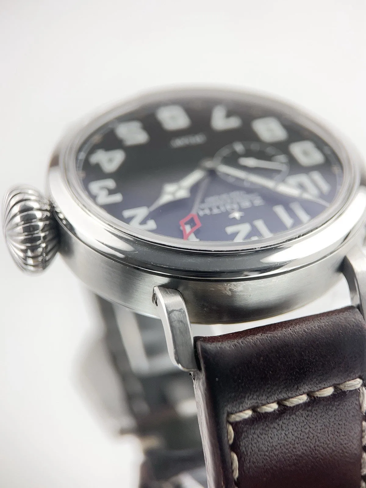 Zenith Pilot Stainless Steel Black Dial 48mm Automatic Men’s Watch 03.2430.693