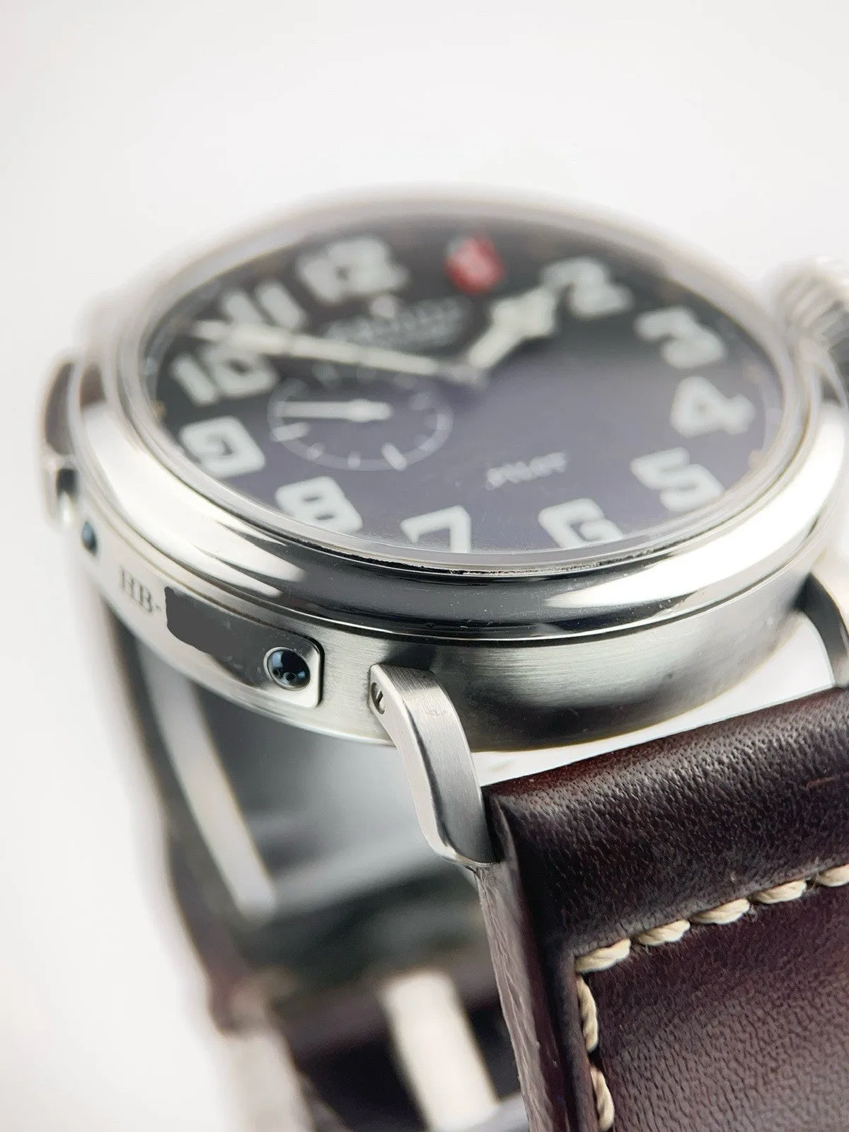 Zenith Pilot Stainless Steel Black Dial 48mm Automatic Men’s Watch 03.2430.693
