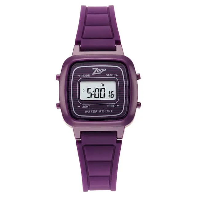 Zoop Mini Digitals Watch White Strap
