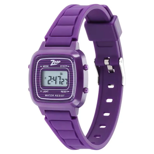 Zoop Mini Digitals Watch White Strap